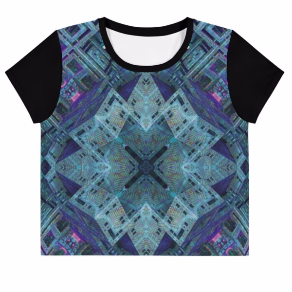 Boxes on Boxes - Tweak1 - All-Over Print Crop Tee