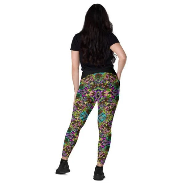 (Excision Inspired) Elusive Extraordinaire - Crossover leggings with pockets - Image 5