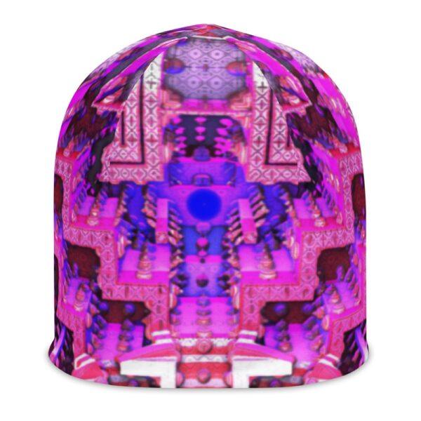 Cognitive Consciousness - Pink - All-Over Print Beanie