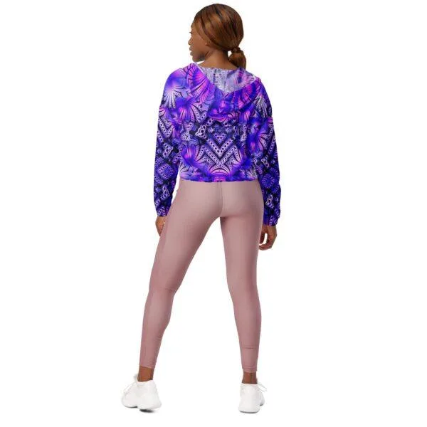 Lizard King - Women’s cropped windbreaker - Image 5