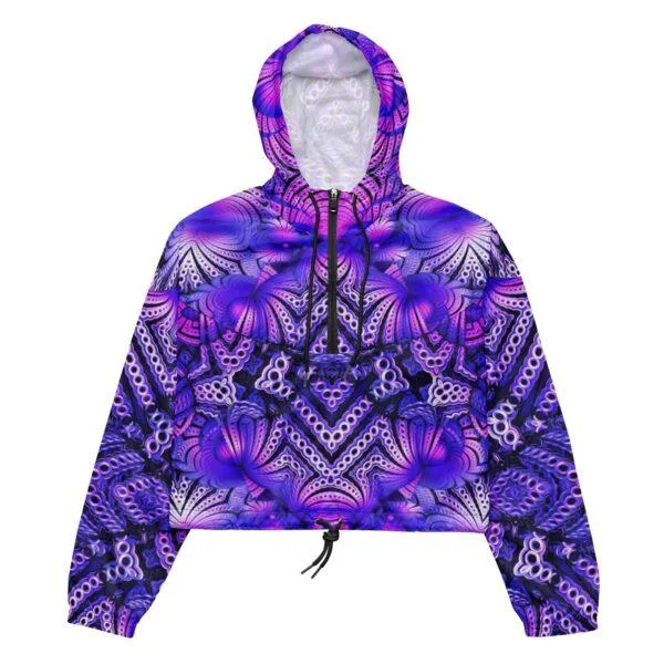 Lizard King - Women’s cropped windbreaker - Image 4