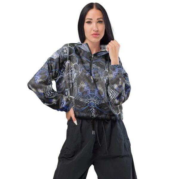 The Hourglass - Women’s cropped windbreaker - Image 3