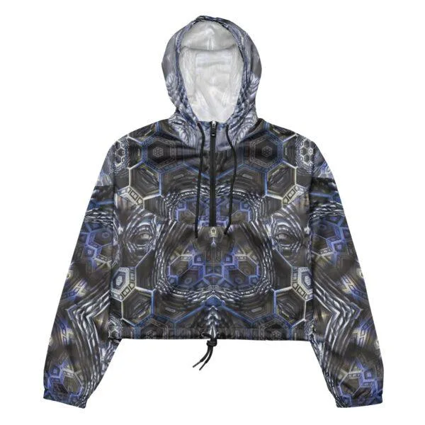 The Hourglass - Women’s cropped windbreaker - Image 4
