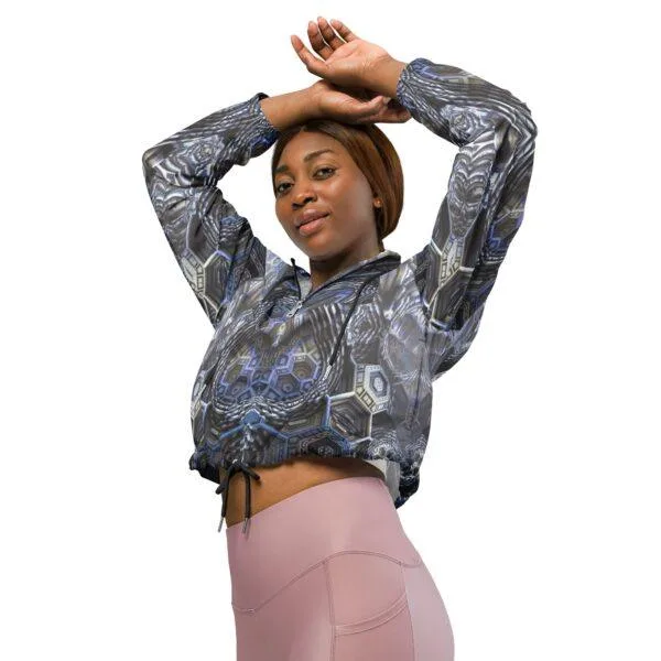 The Hourglass - Women’s cropped windbreaker - Image 10