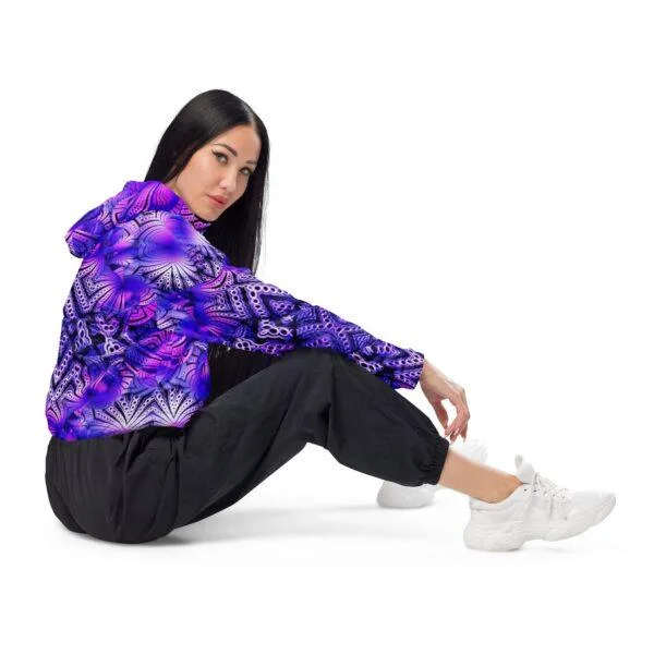 Lizard King - Women’s cropped windbreaker - Image 8