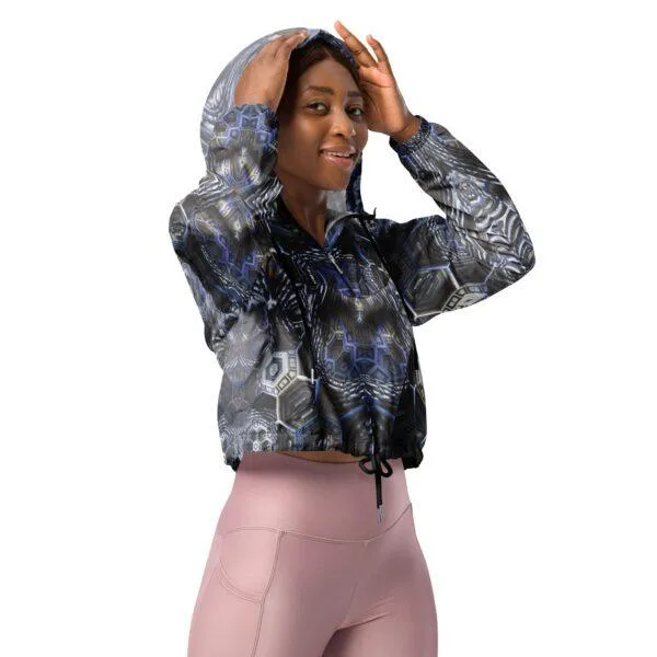 The Hourglass - Women’s cropped windbreaker - Image 8