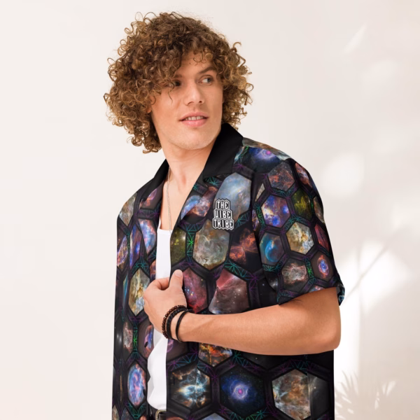 NASA Nebulas - Unisex button shirt - Image 2