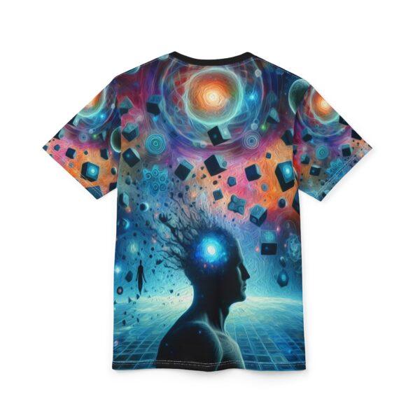 Ethereal Insights - Unisex Cut & Sew Tee - Psychedelic Graphic Tee for Visionaries and Festivals - Image 4