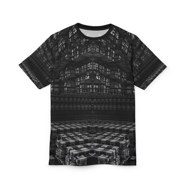 Fractal Fortress -Unisex Cut & Sew Tee - Image 2