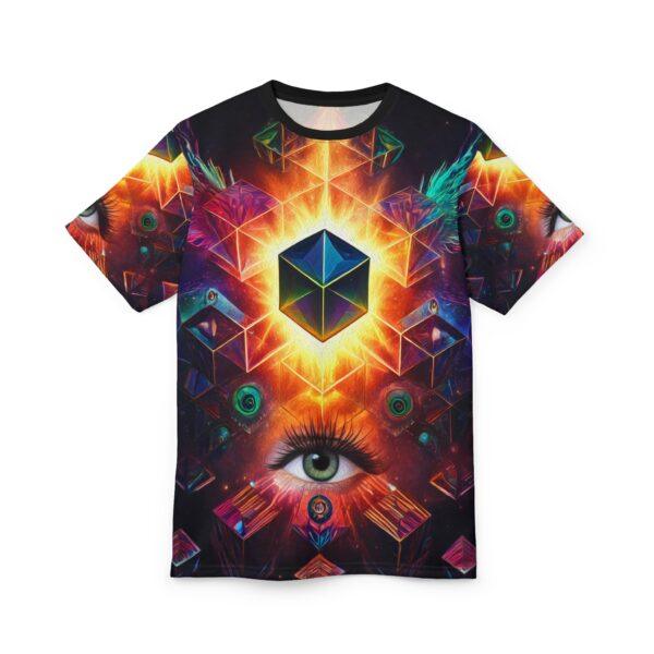 Ethereal Eye of the Universe - Unisex Tee - Vibrant Graphic Tee for Festival Vibes - Image 6