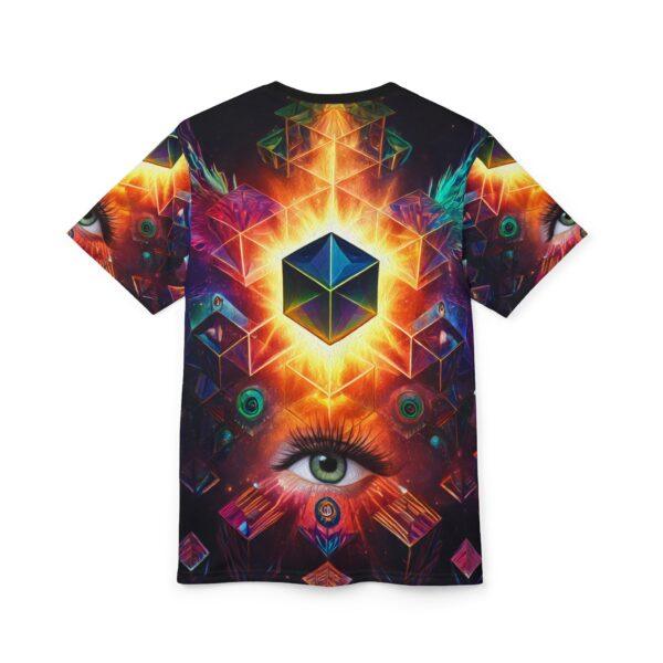 Ethereal Eye of the Universe - Unisex Tee - Vibrant Graphic Tee for Festival Vibes - Image 8