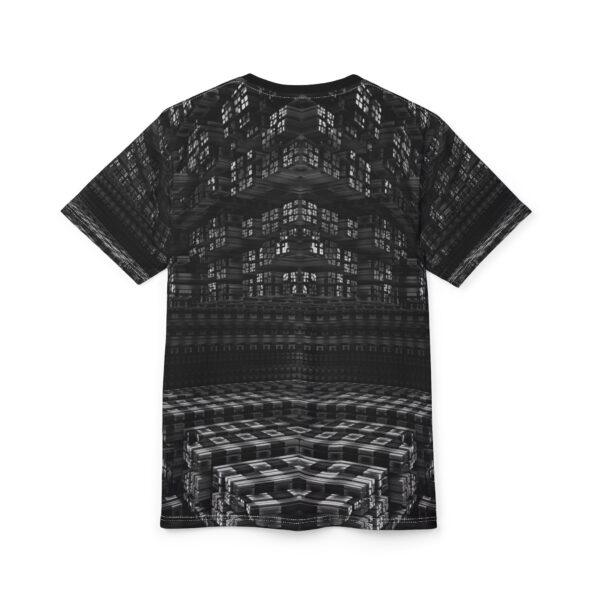 Fractal Fortress -Unisex Cut & Sew Tee - Image 8