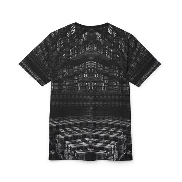 Fractal Fortress -Unisex Cut & Sew Tee - Image 4