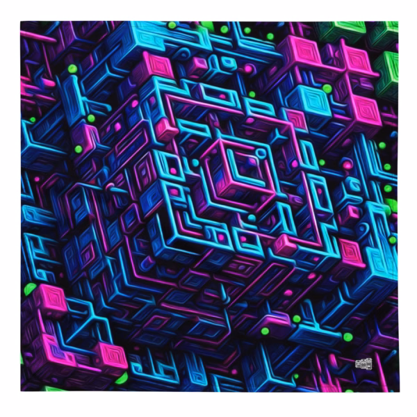 The Akashic Architect - All-over print bandana