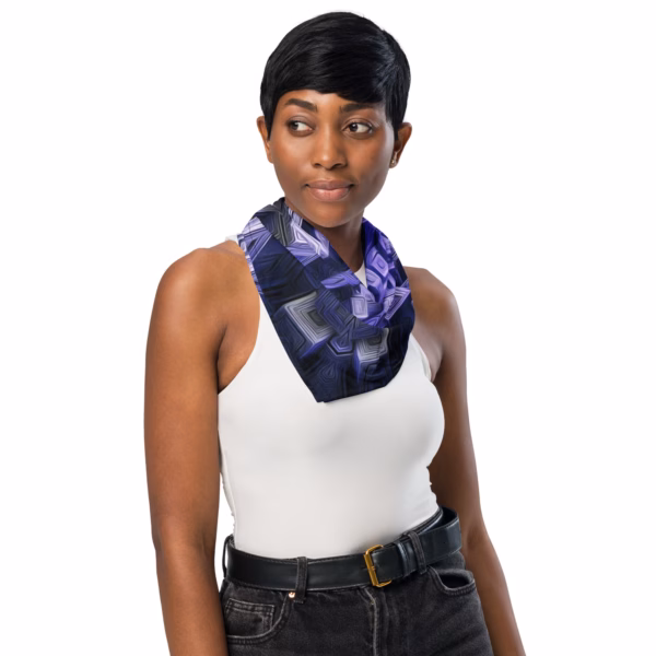 From Illusion to Insight - All-over print bandana - Image 4