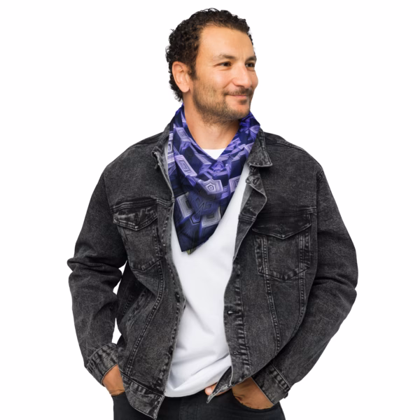 From Illusion to Insight - All-over print bandana - Image 5