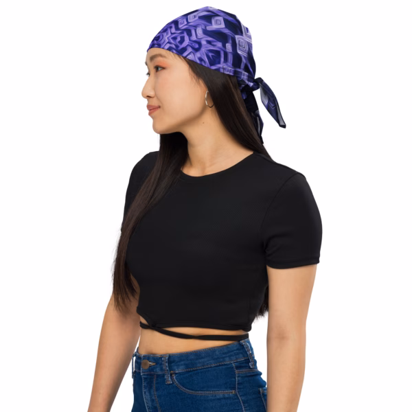 From Illusion to Insight - All-over print bandana - Image 6