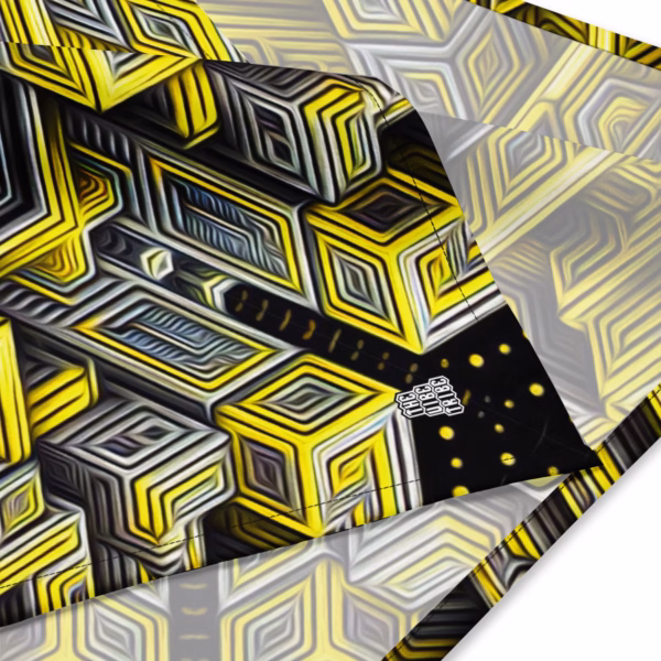Escher's Ether-net - All-over print bandana - Image 3