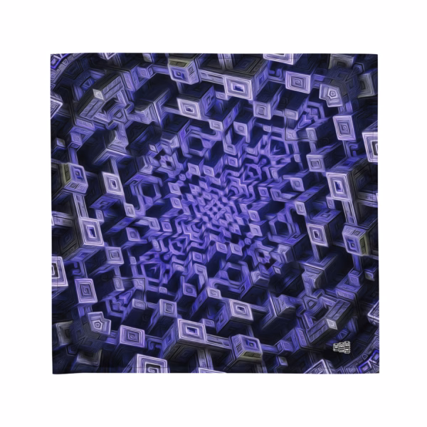 From Illusion to Insight - All-over print bandana - Image 8