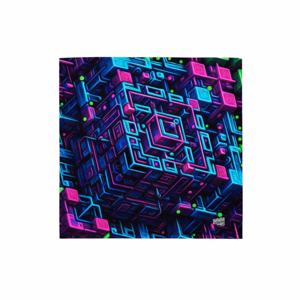 The Akashic Architect - All-over print bandana - Image 7