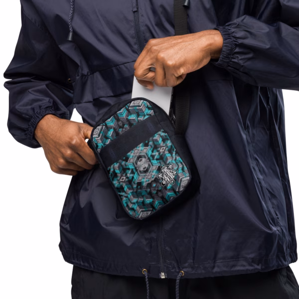 Ascent Through the Tessellated Mind - Utility crossbody bag - Image 7