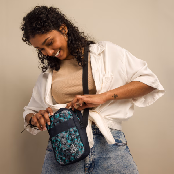 Ascent Through the Tessellated Mind - Utility crossbody bag - Image 11