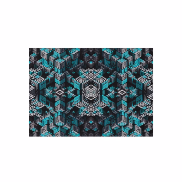 Ascent Through the Tessellated Mind - Outdoor Rug - Image 13