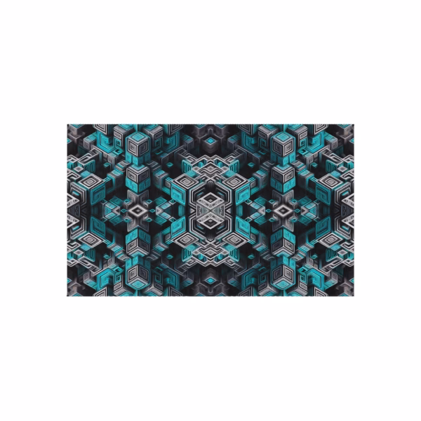 Ascent Through the Tessellated Mind - Outdoor Rug - Image 5