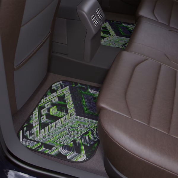 Socratic Mirror of Infinite Return - Car Floor Mat - Image 8