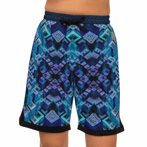 Geometric Gnosis - Basketball Rib Shorts - Image 4