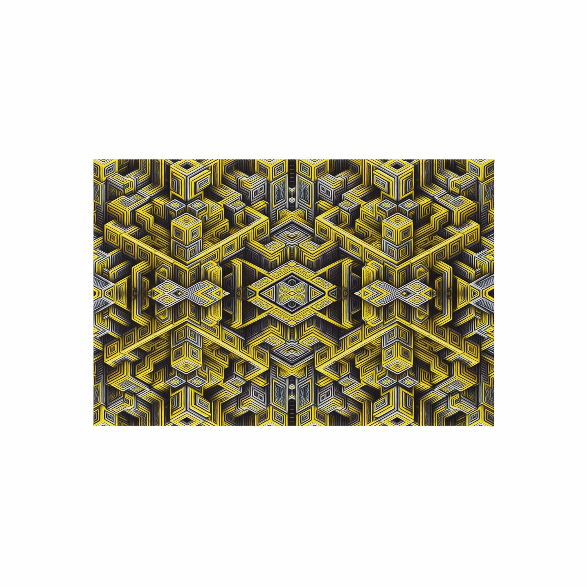 Escher’s Ether-net – Outdoor Rug