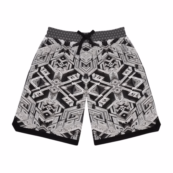 The Quantum Code - Unisex Basketball Rib Shorts