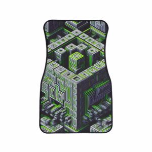 Socratic Mirror of Infinite Return - Car Floor Mat