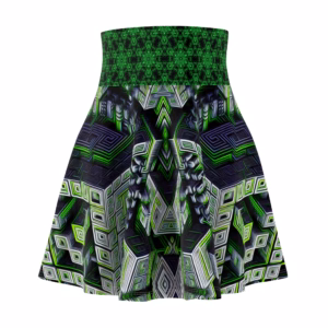 Socratic Mirror of Infinite Return - Skater Skirt