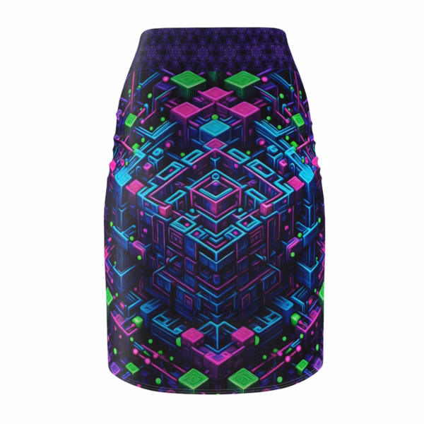 The Akashic Architect - Pencil Skirt - Image 2
