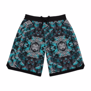 Ascent Through the Tessellated Mind - Unisex Bball Rib Shorts