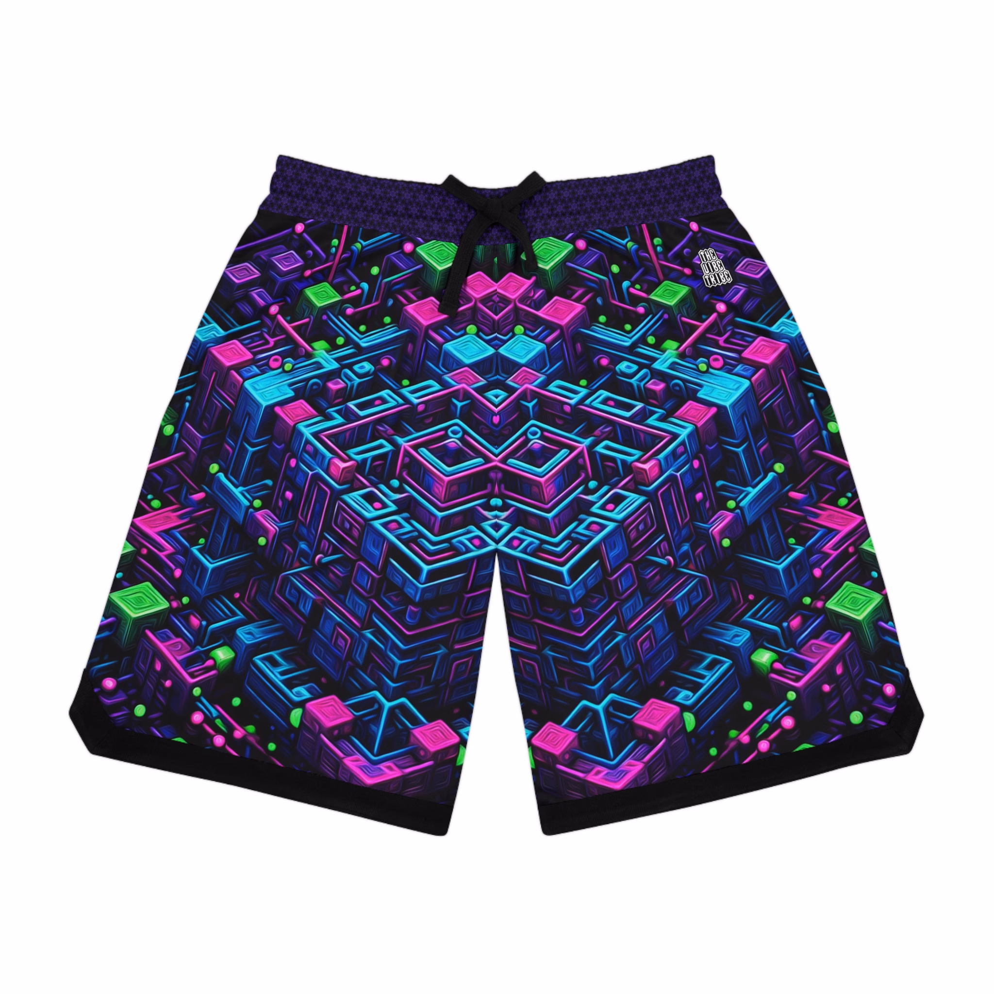 The Akashic Architect – Unisex Basketball Rib Shorts