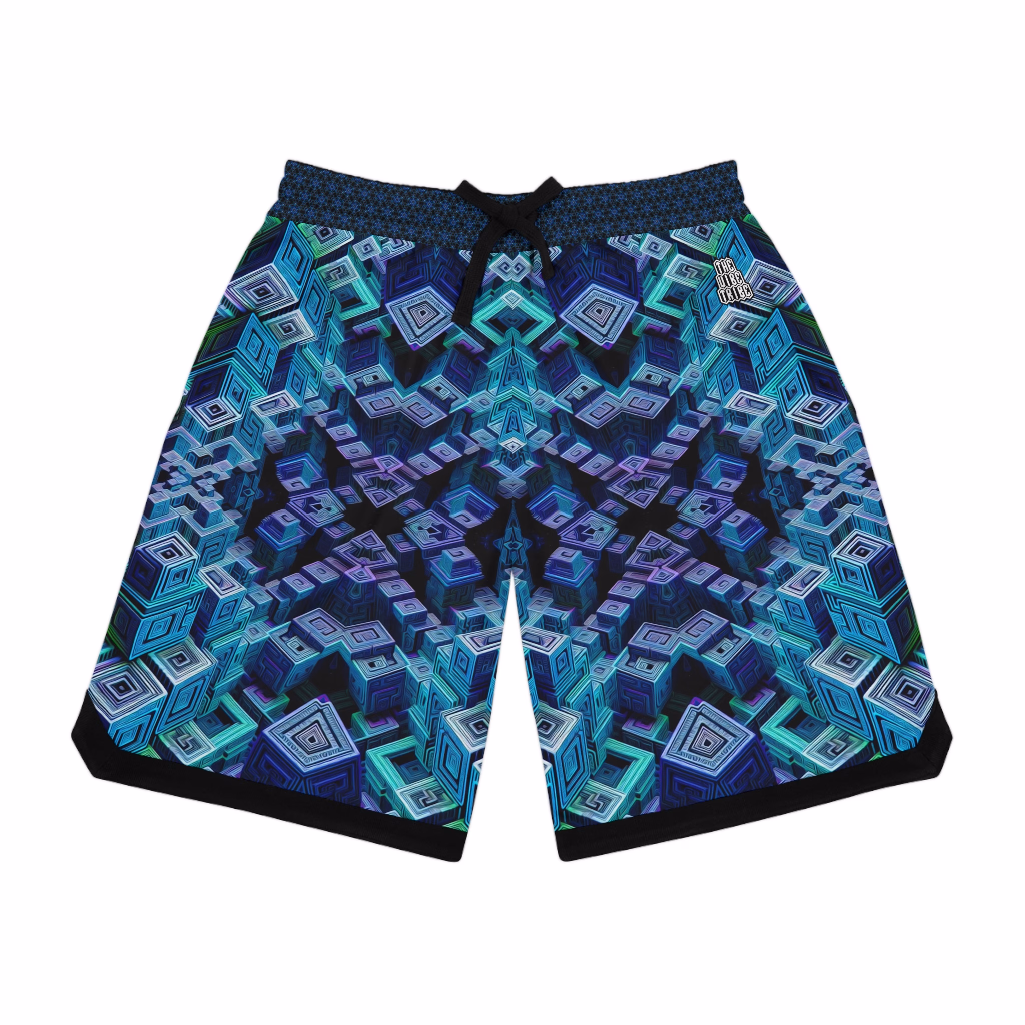Geometric Gnosis – Basketball Rib Shorts
