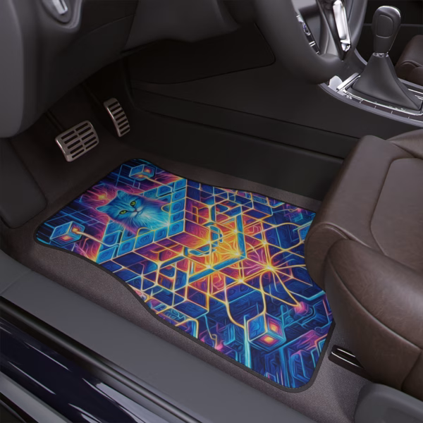 The Purr-adox - Car Floor Mat - Image 4