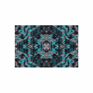 Ascent Through the Tessellated Mind - Outdoor Rug