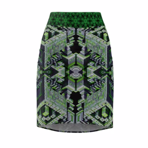 Socratic Mirror of Infinite Return - Pencil Skirt