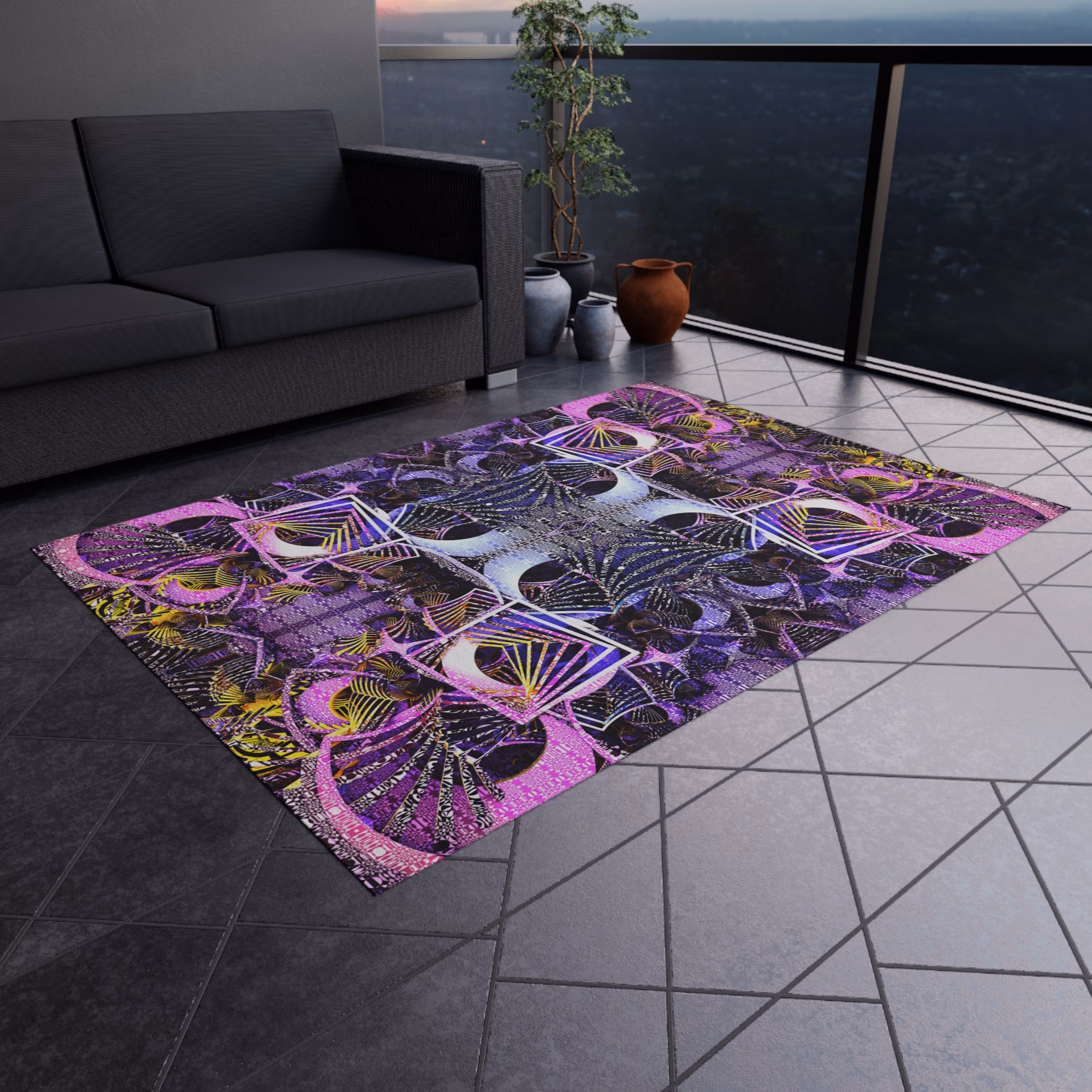 Stairs in Pairs – Outdoor Rug