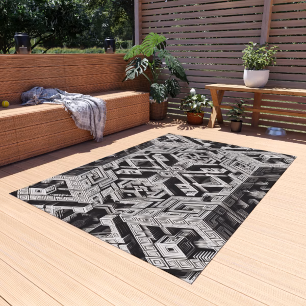 The Quantum Code - Outdoor Rug - Image 4