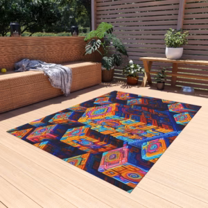 The Unexamined Labrynth - Outdoor Rug