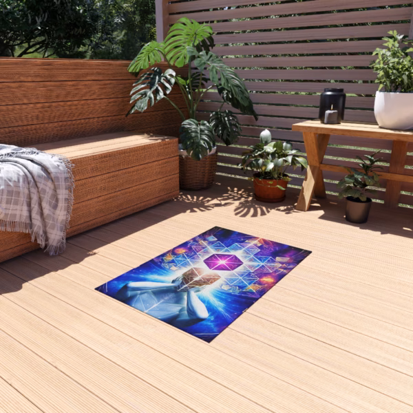 In Another Realm - Vertical - Outdoor Rug - Image 3