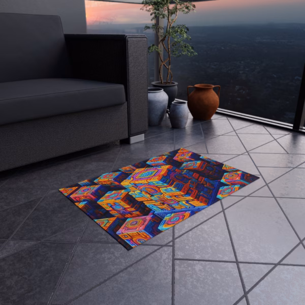 The Unexamined Labrynth - Outdoor Rug - Image 8