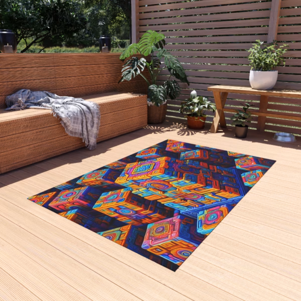 The Unexamined Labrynth - Outdoor Rug - Image 15