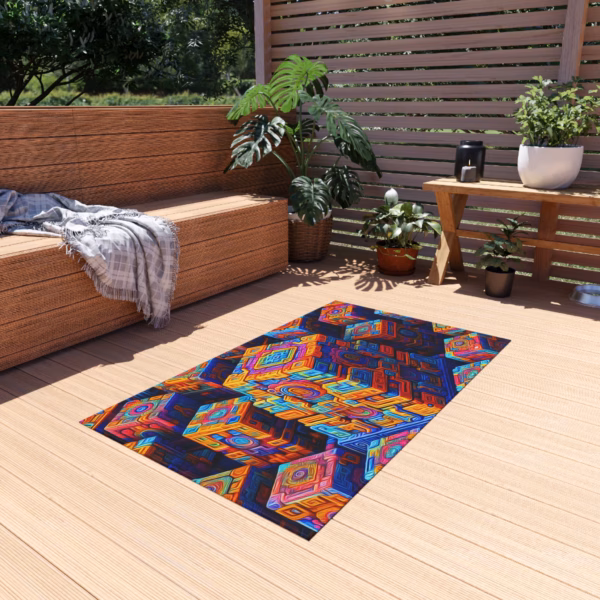 The Unexamined Labrynth - Outdoor Rug - Image 11