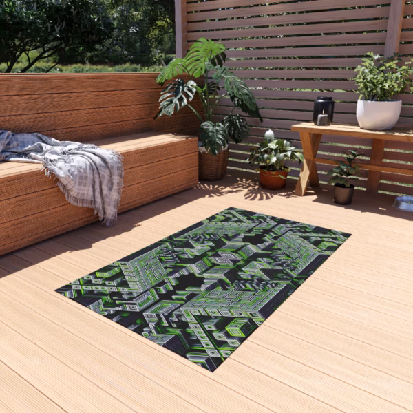 Socratic Mirror of Infinite Return - Outdoor Rug - Image 11