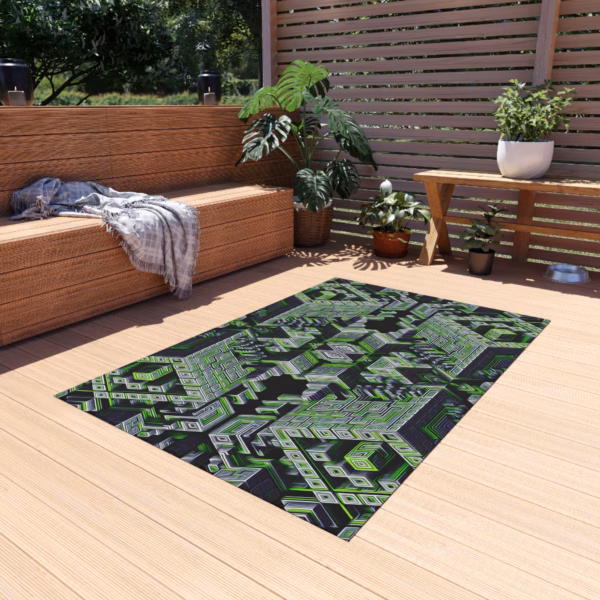 Socratic Mirror of Infinite Return - Outdoor Rug - Image 15
